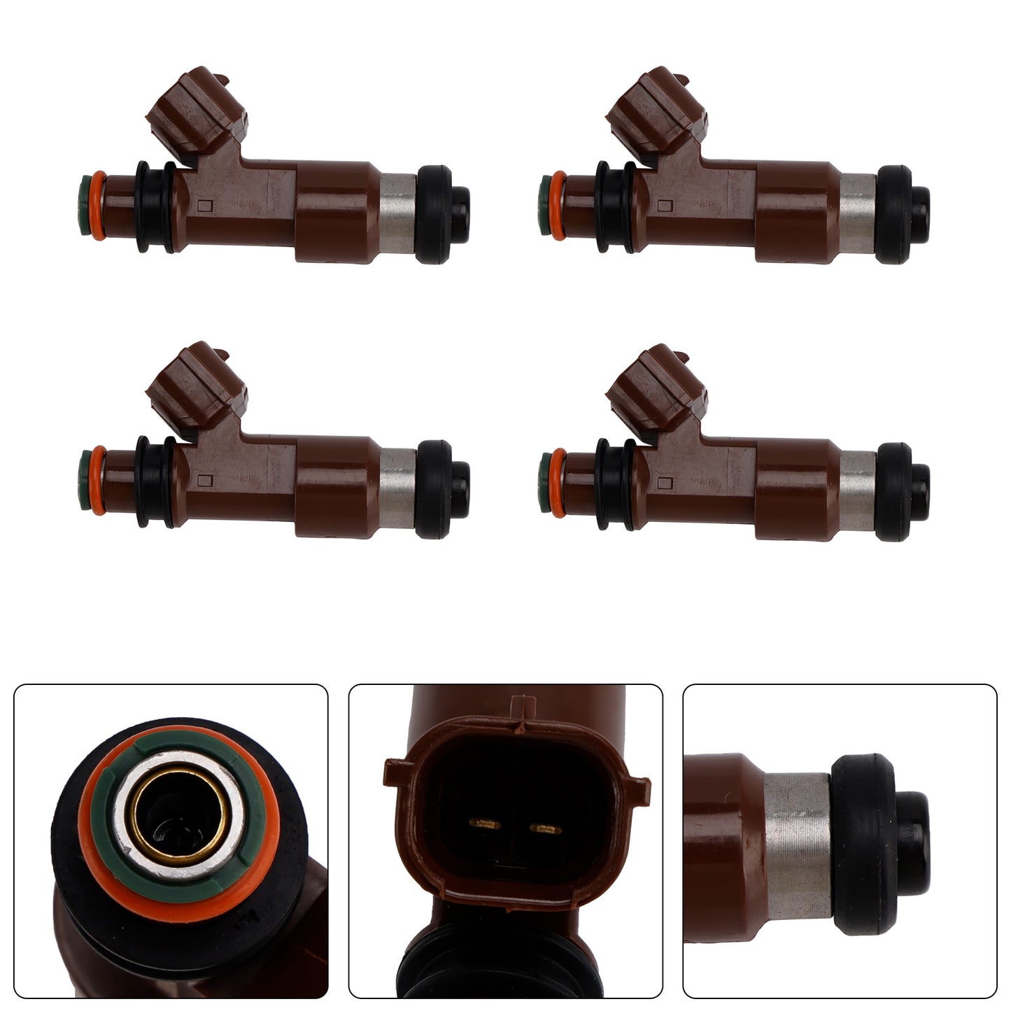 2004-2007 Honda CBR1000RR FIREBLADE ENGLAND/AUSTRALIA/EUROPEAN 16450-MEL-003 4PCS Fuel Injectors