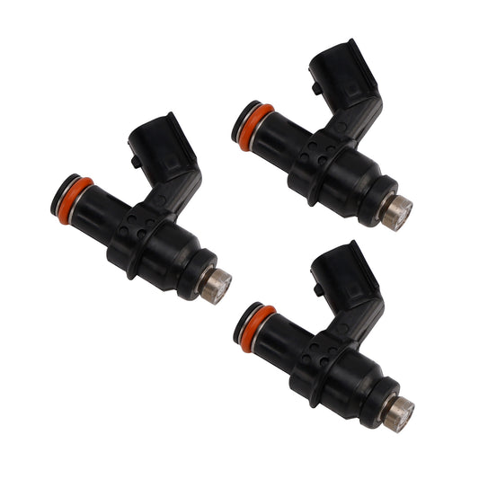 1998 Honda Outboard 60HP BF60AK1 JRTA BBFJ-1100001 to BBFJ-1199999 Inlet Manifold + Injector 16450-ZZ3-003 3PCS Fuel Injectors