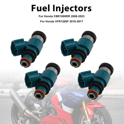 2010-2017 Honda VFR1200F 16450-MFL-003 4PCS Fuel Injectors
