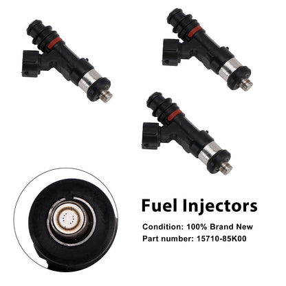 2010-2024 Suzuki Outboard 60HP DF60A 15710-85K00 3PCS Fuel Injectors
