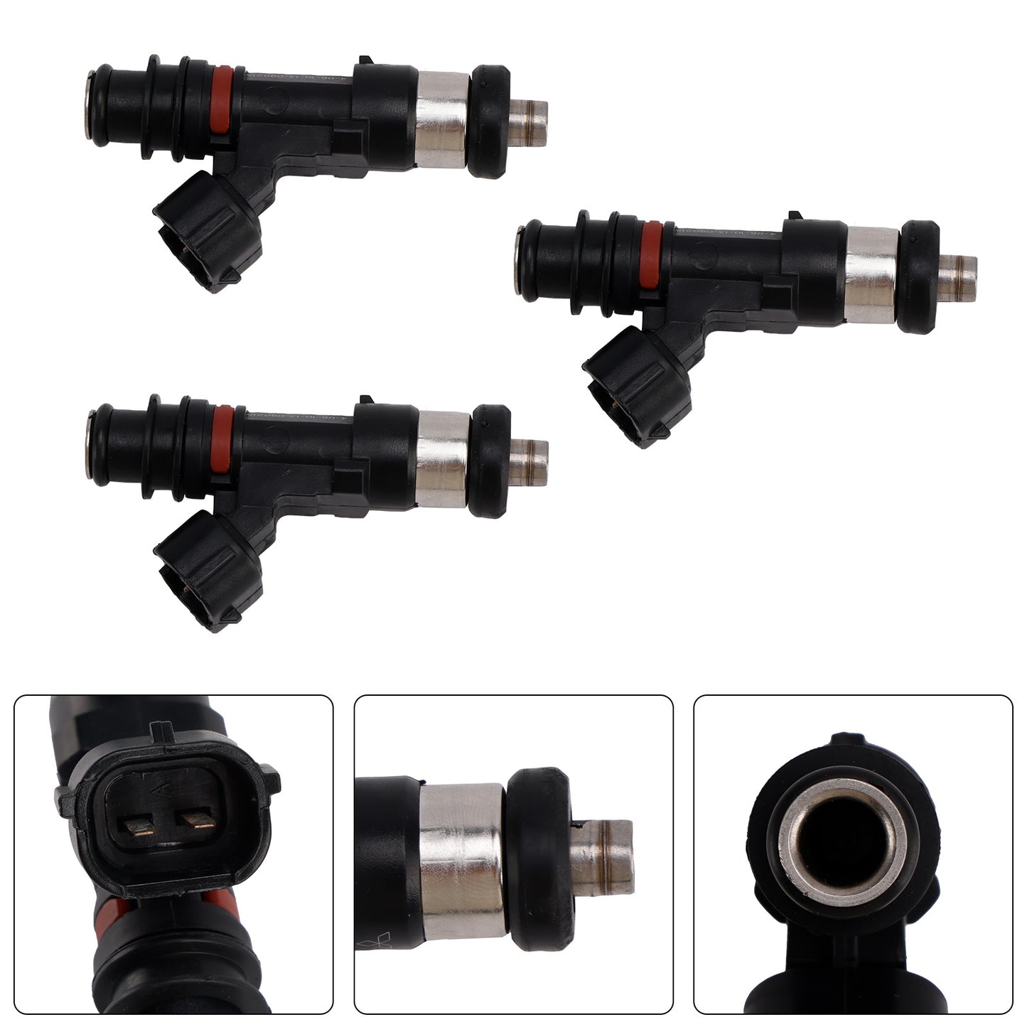 2010-2024 Suzuki Outboard 60HP DF60A 15710-85K00 3PCS Fuel Injectors