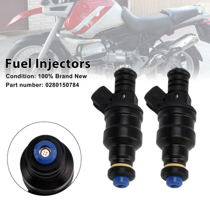 2PCS Fuel Injectors 1994-1999 BMW R1100 RT R850 R1100GS R850GS 0280150784