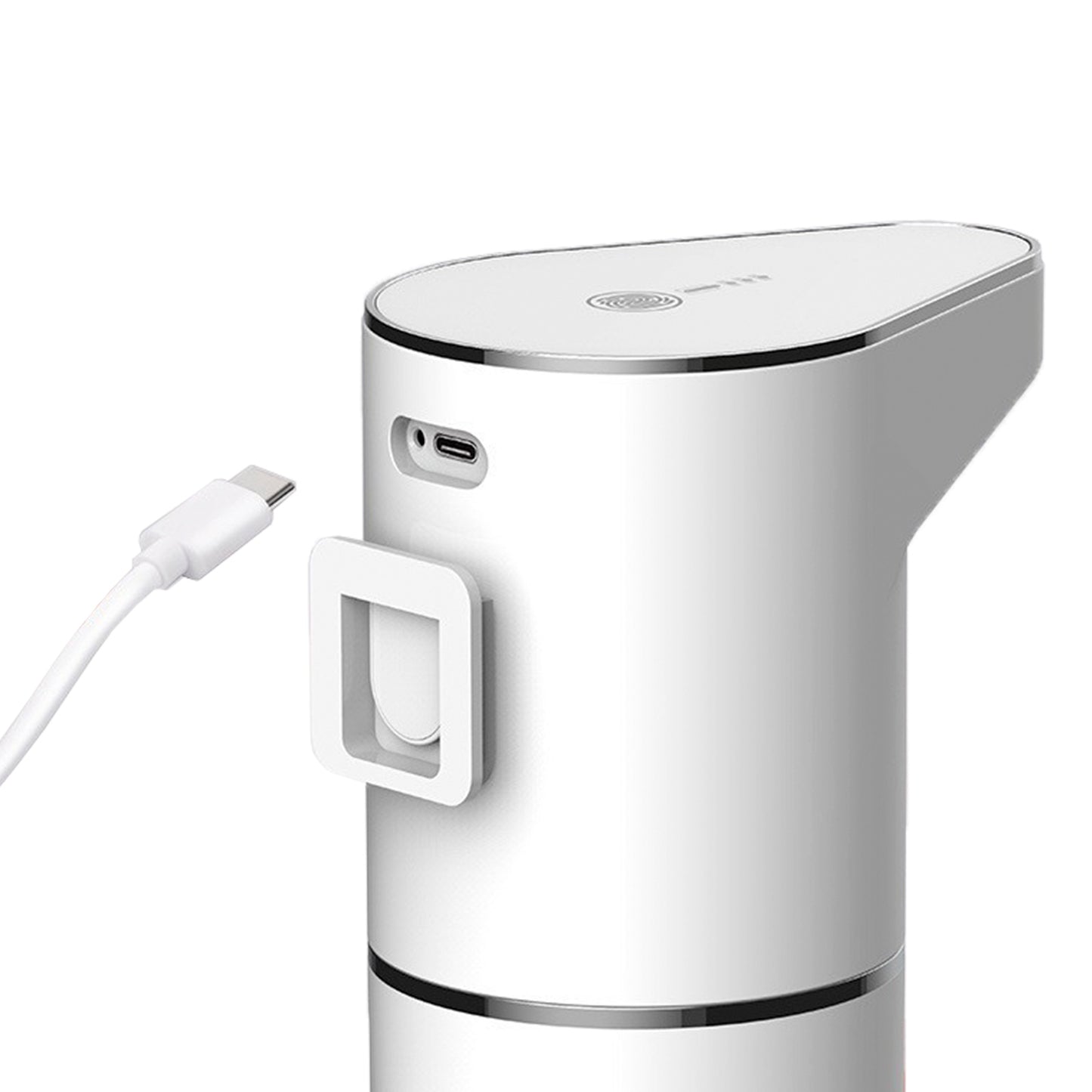 Automatic Foaming Soap Dispenser 11.84oz Wall Mount Touchless Auto Hand Soap Dispenser Rechargeable 3 Gear Foaming Adjustable Hand & Dish Soap Dispenser for Kitchen Bathroom Hotel