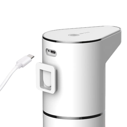 Automatic Foaming Soap Dispenser 11.84oz Wall Mount Touchless Auto Hand Soap Dispenser Rechargeable 3 Gear Foaming Adjustable Hand & Dish Soap Dispenser for Kitchen Bathroom Hotel