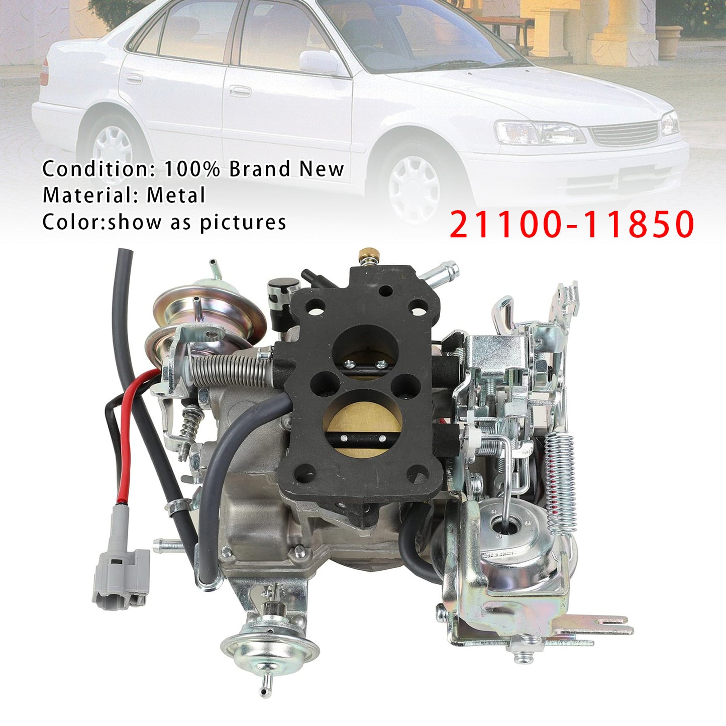 TOYOTA 2E 2110011850 Engine Carburetor