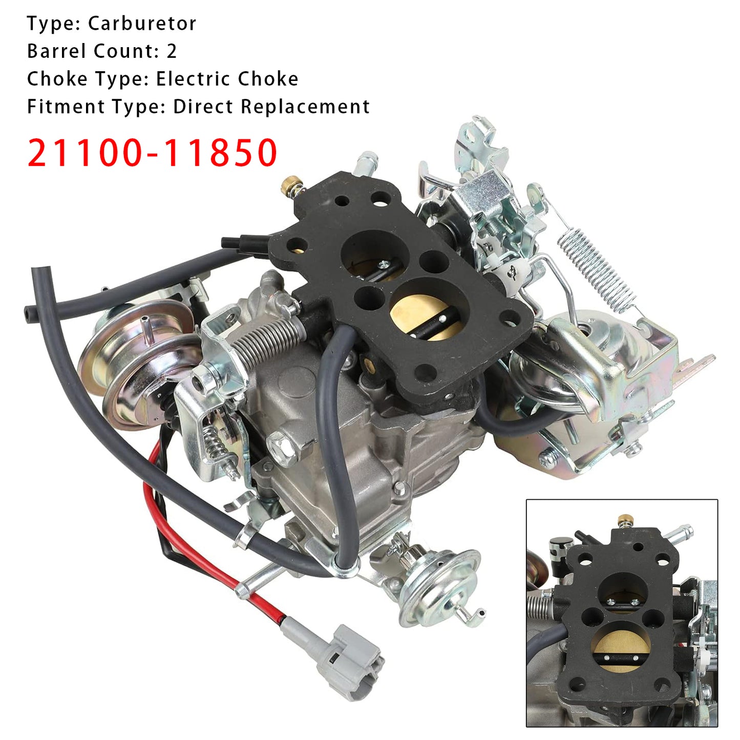 TOYOTA 2E 2110011850 Engine Carburetor