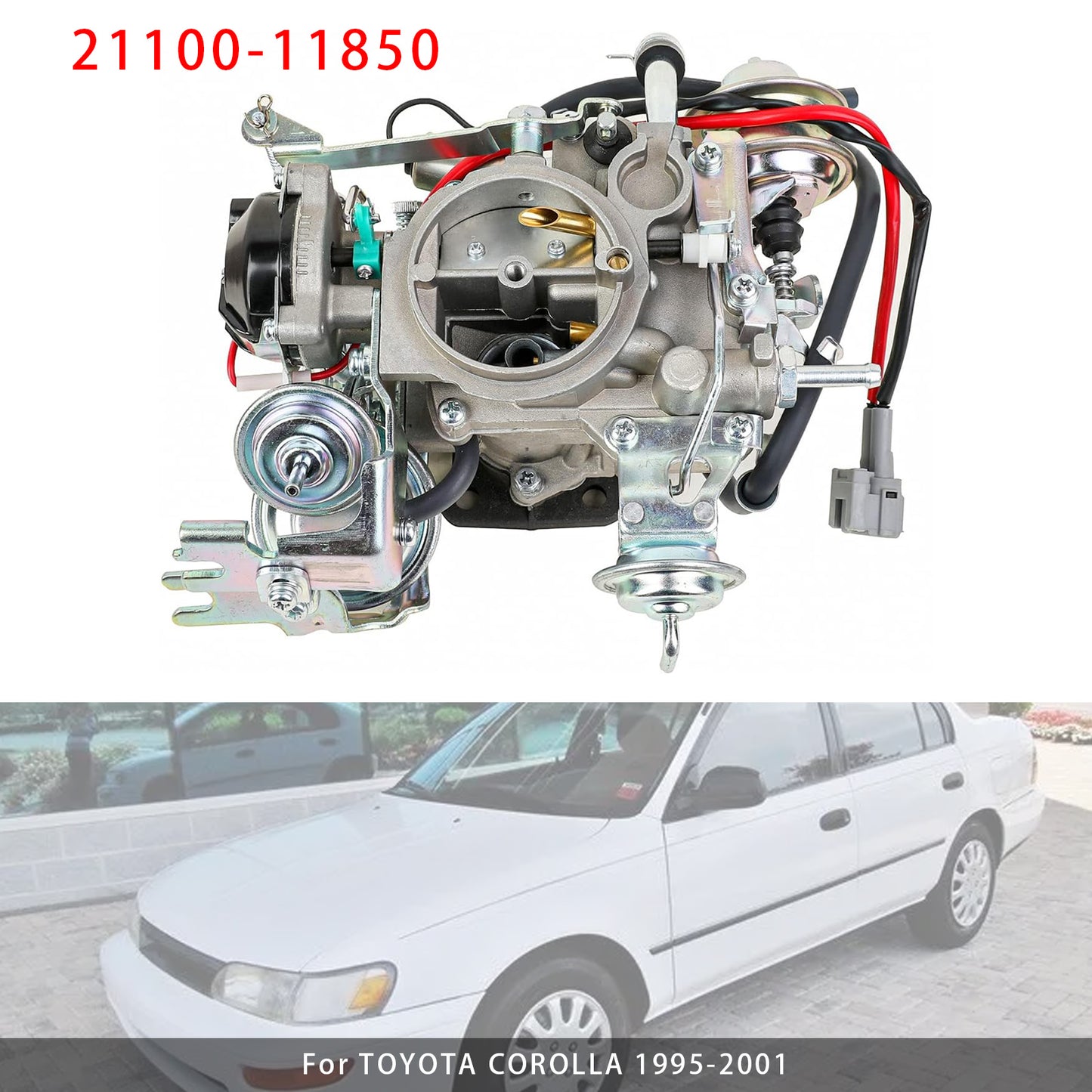 TOYOTA 2E 2110011850 Engine Carburetor