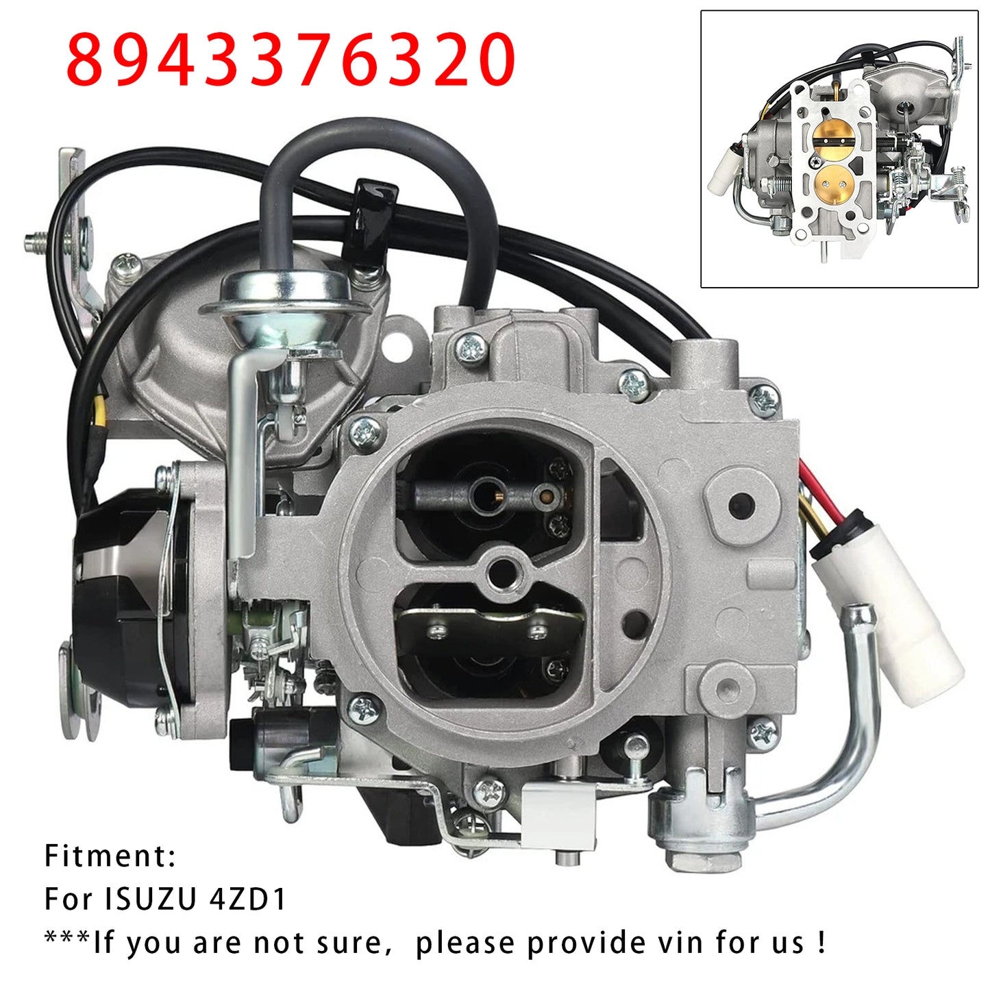 ISUZU 4ZD1 8943376320 Carburetor NK5662