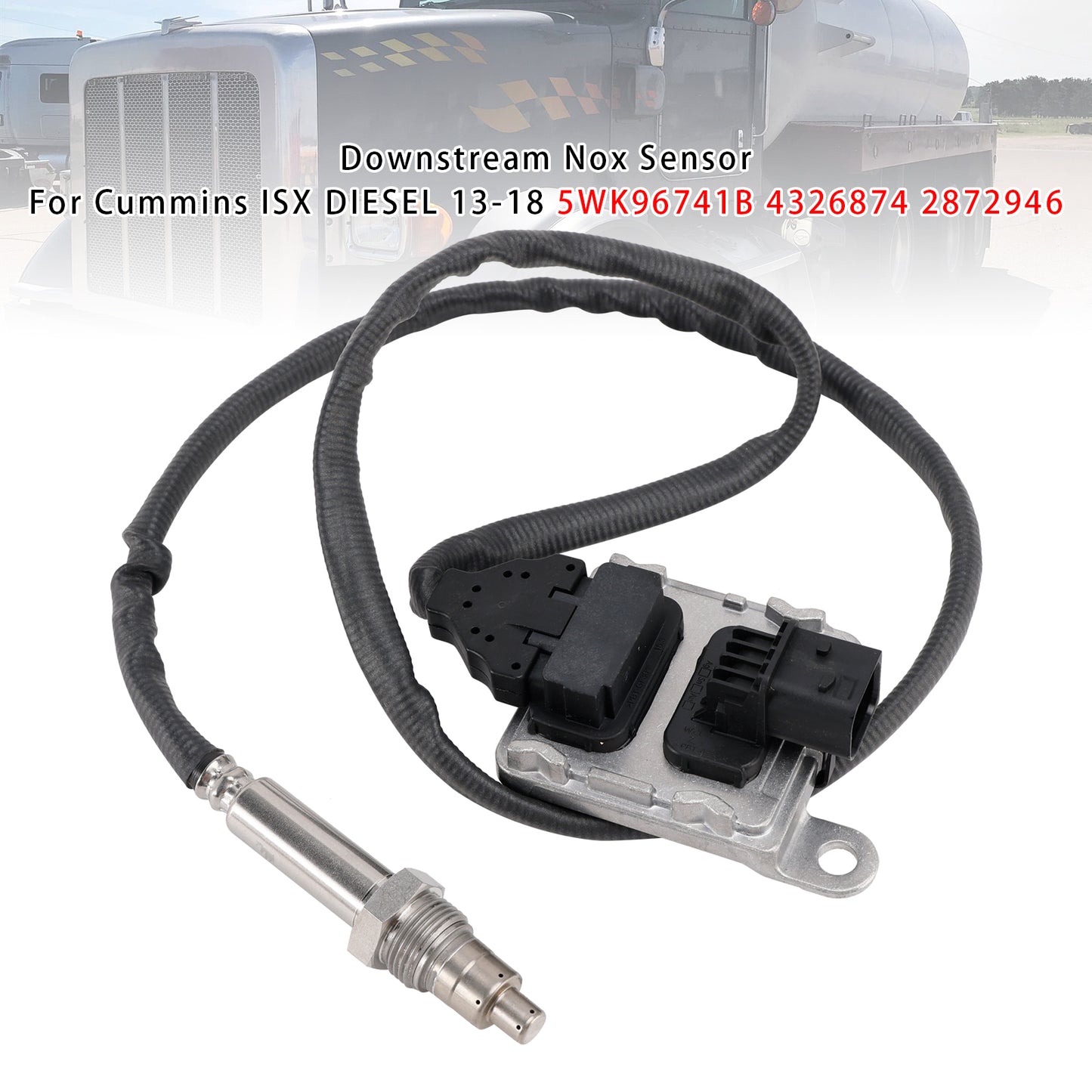 2014-2017 Kenworth T680 L6 11.9L 5WK96741B Downstream Nox Sensor