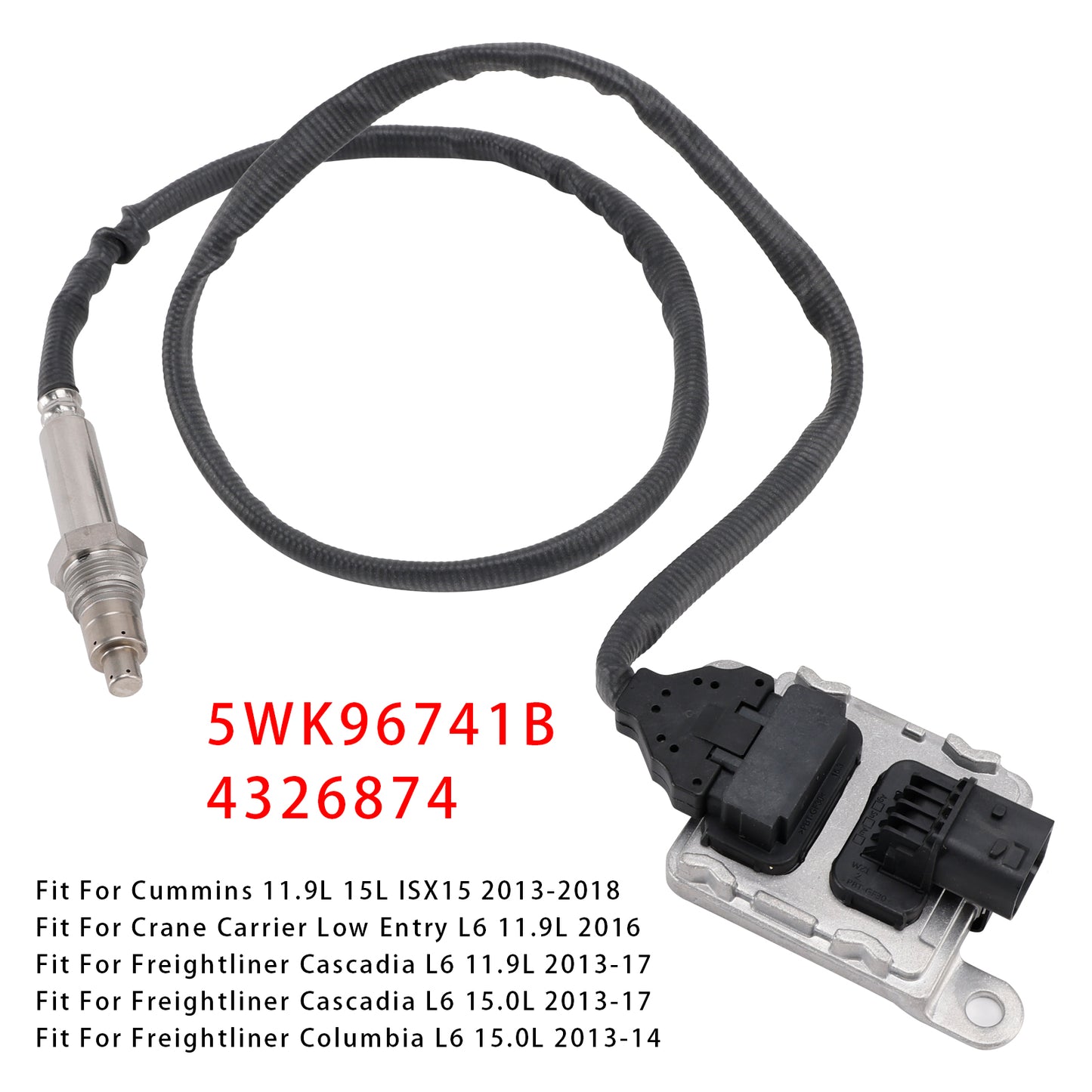 2014-2017 Kenworth T680 L6 11.9L 5WK96741B Downstream Nox Sensor