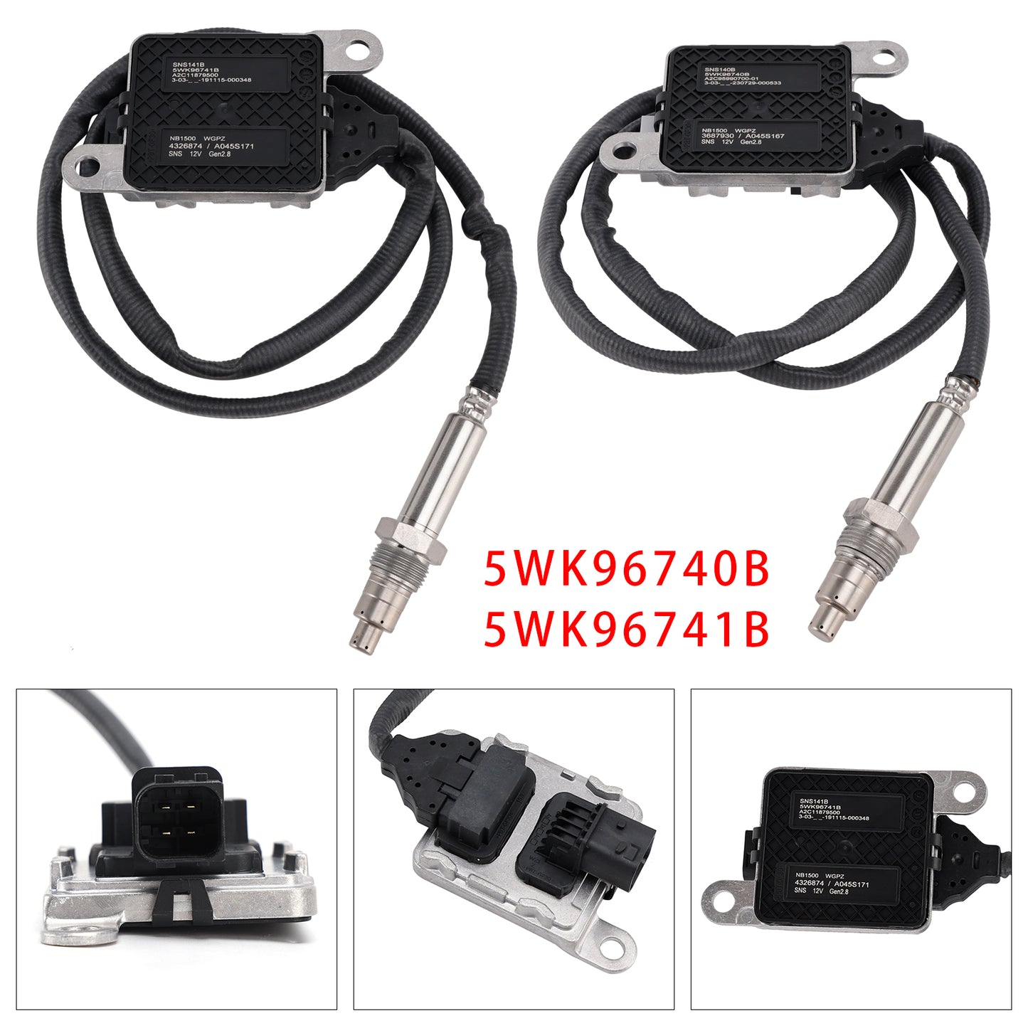 2014-15 Van Hool Commuter Coach CX 5WK96740B Kit Of Nox Sensor