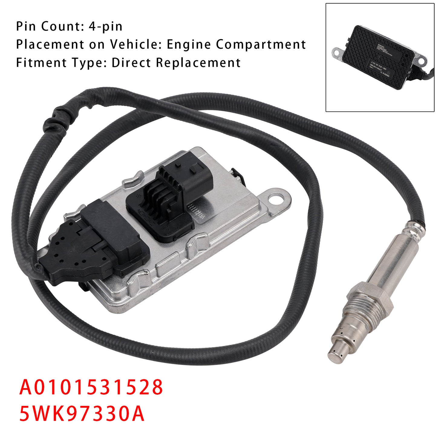 2011-2023 Mercedes-Benz Actros A0101531528 Nox Nitrogen Oxide Sensor