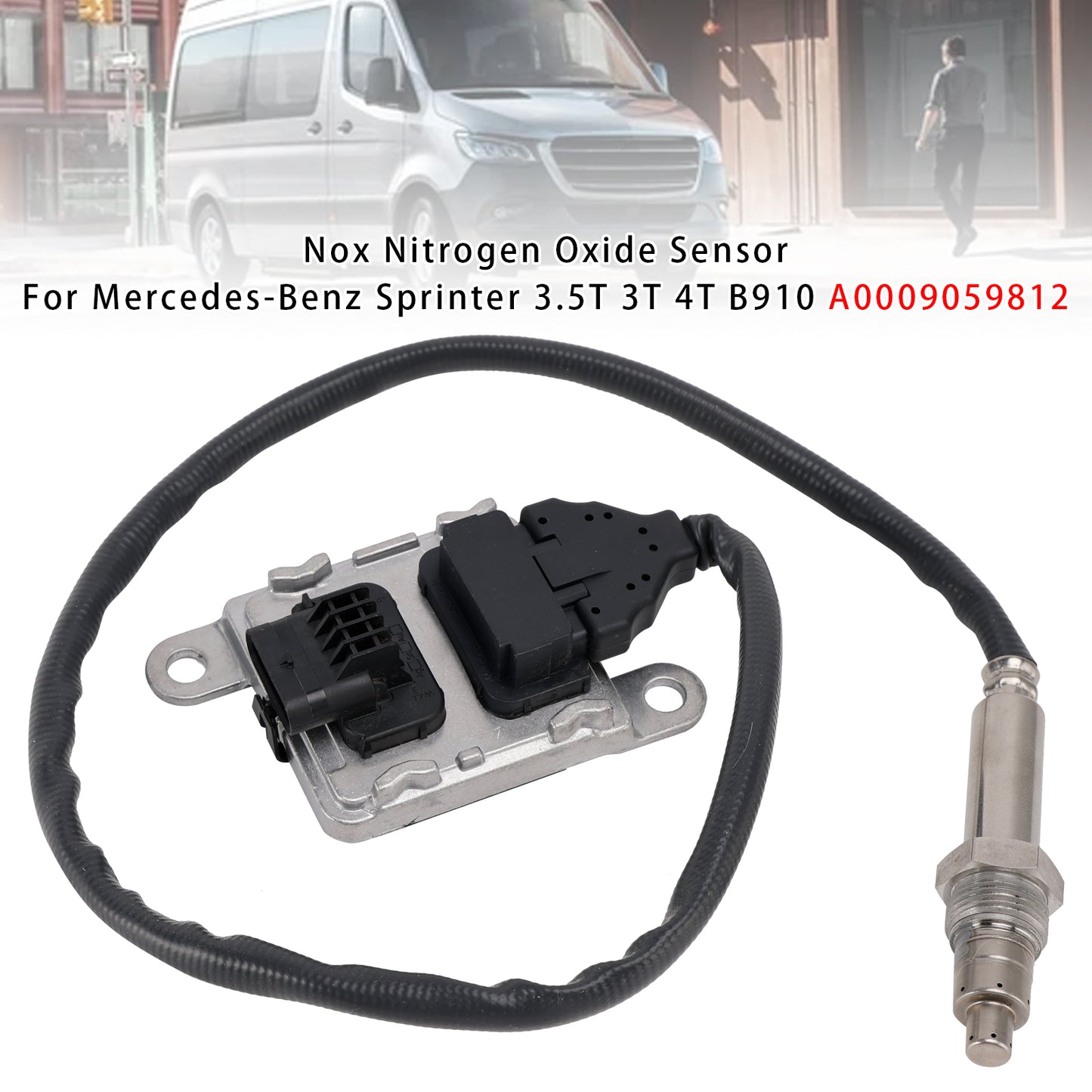 2018-2021 Mercedes-Benz Sprinter 3-T B910 2.1 Van A0009059812 Nox Nitrogen Oxide Sensor