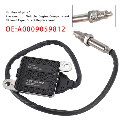 2018-2021 Mercedes-Benz Sprinter 3-T B910 B907 2.1 Chassis Cab A0009059812 Nox Nitrogen Oxide Sensor