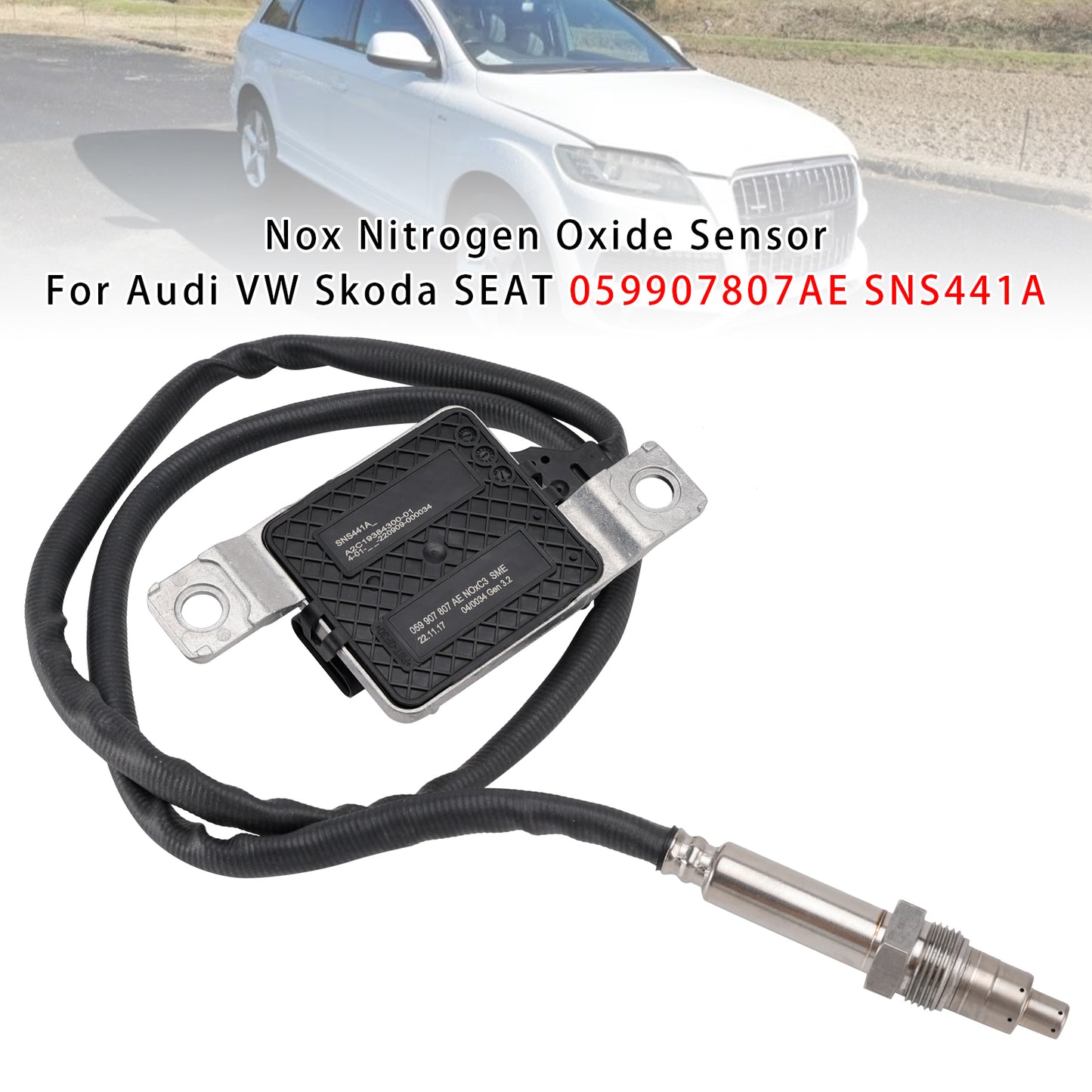 Audi VW Skoda SEAT 059907807AE SNS441A Nox Nitrogen Oxide Sensor