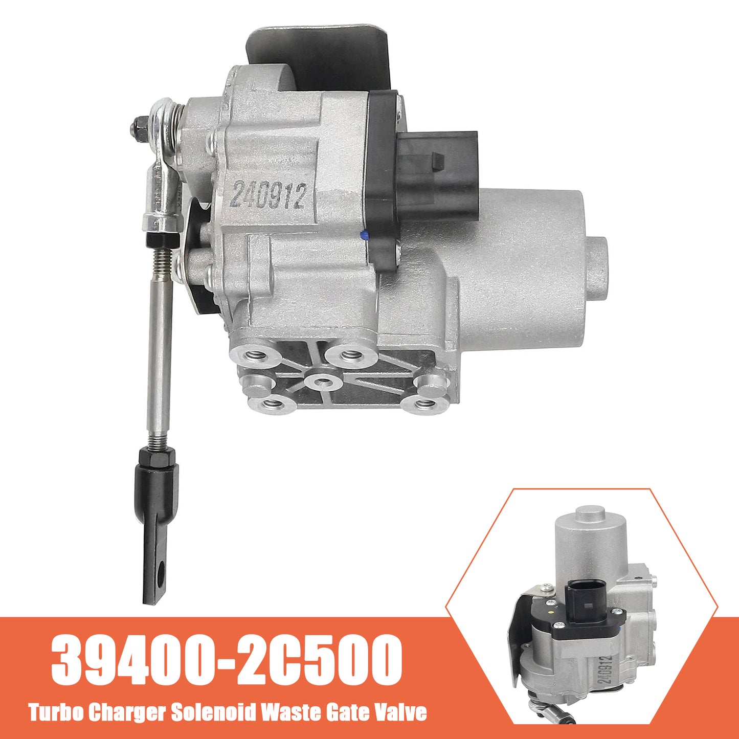13-14 Genesis Coupe 2.0L 39400-2C500 Turbo Charger Solenoid Waste Gate Valve