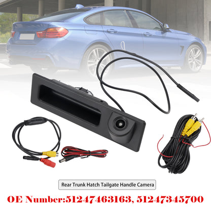 BMW 4 Series X1 X2 X3 X4 Rear Trunk Hatch Tailgate Handle Switch with Camera