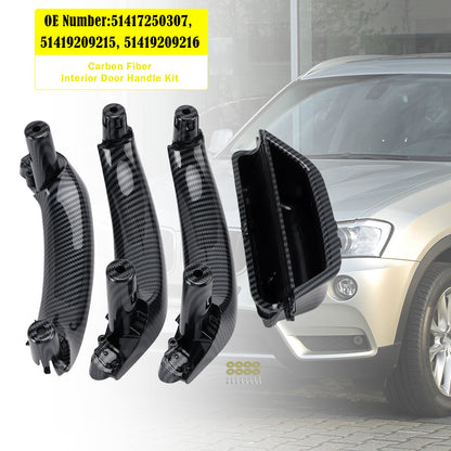 BMW X3 (F25) X4 (F26) 51417250307 Carbon Fiber Interior Door Handle Kit