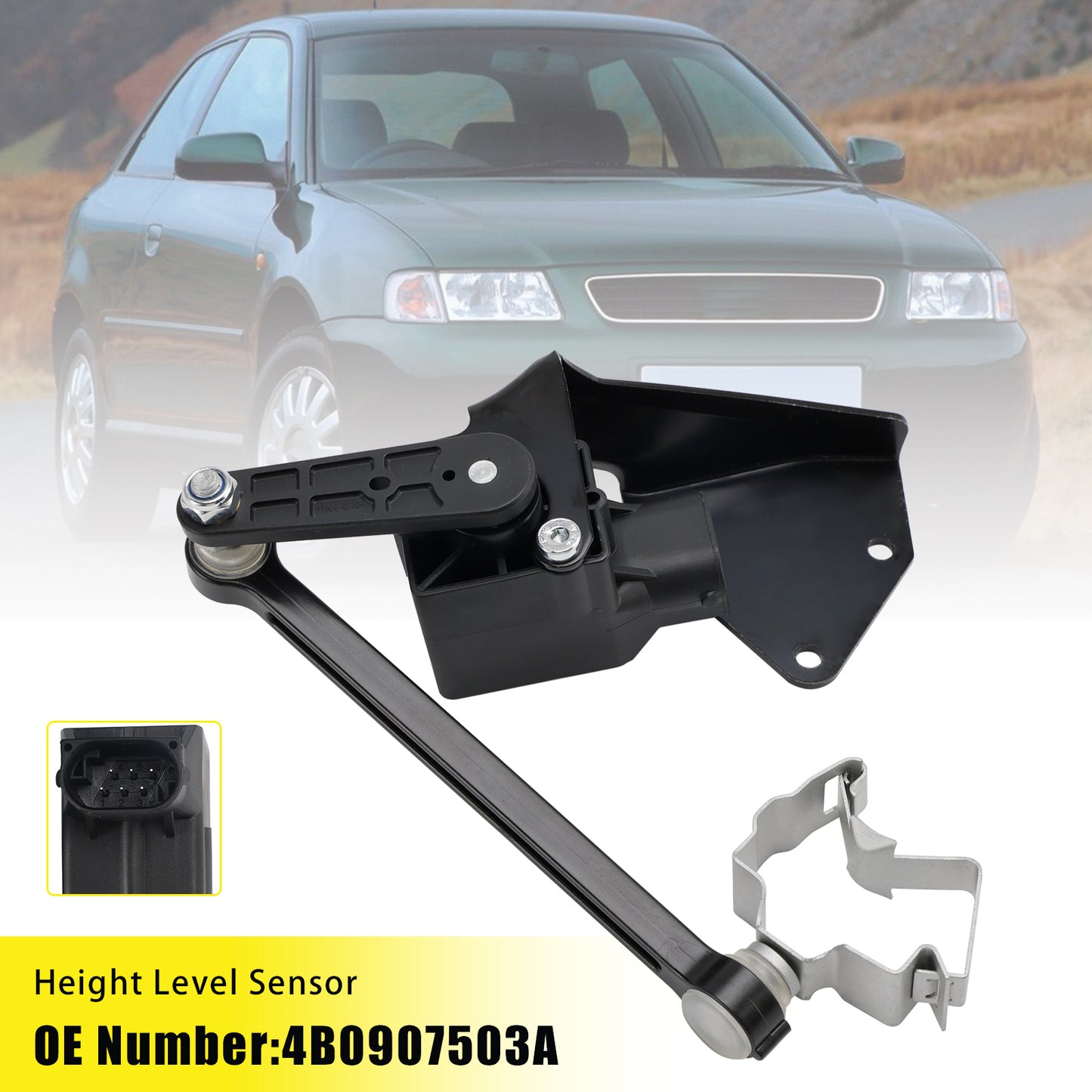 VW Golf IV Passat Audi A3 Seat Skoda 4B0907503A Height Level Sensor