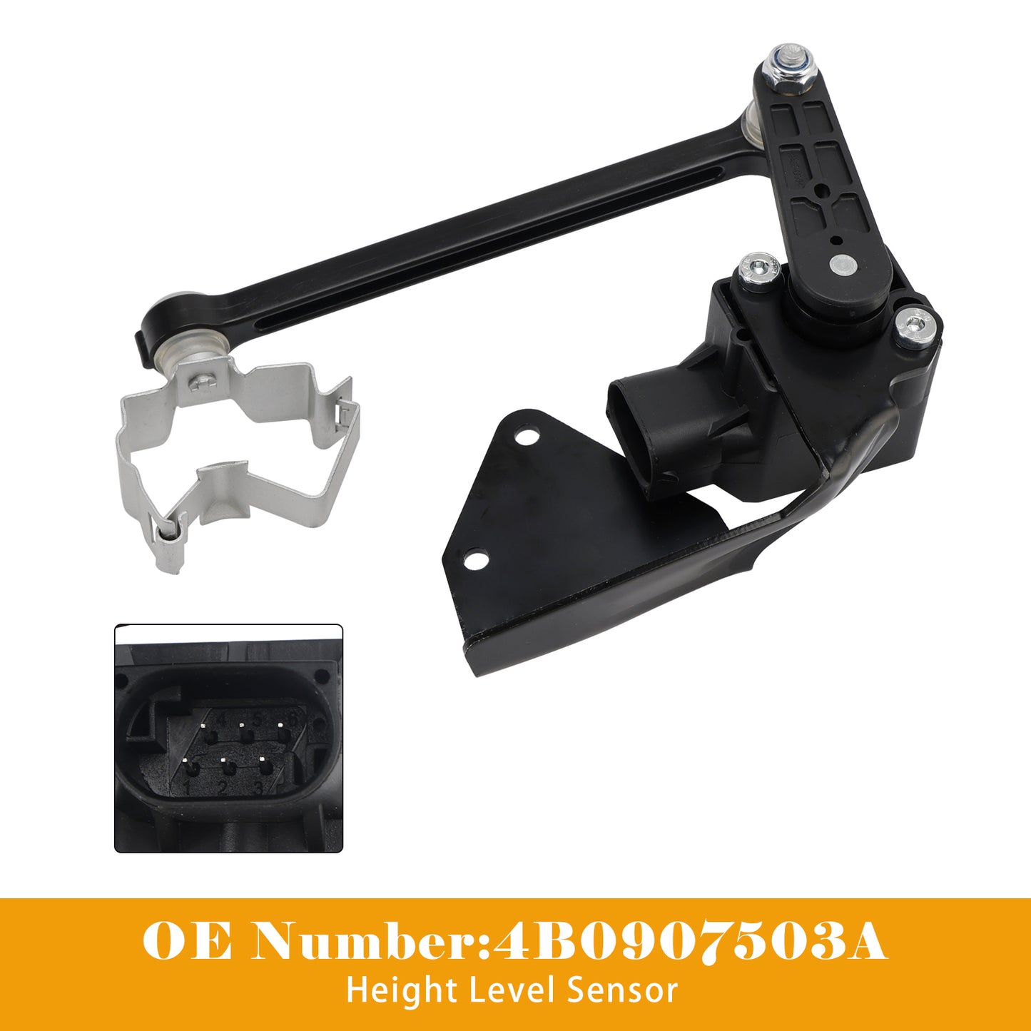 VW Golf IV Passat Audi A3 Seat Skoda 4B0907503A Height Level Sensor