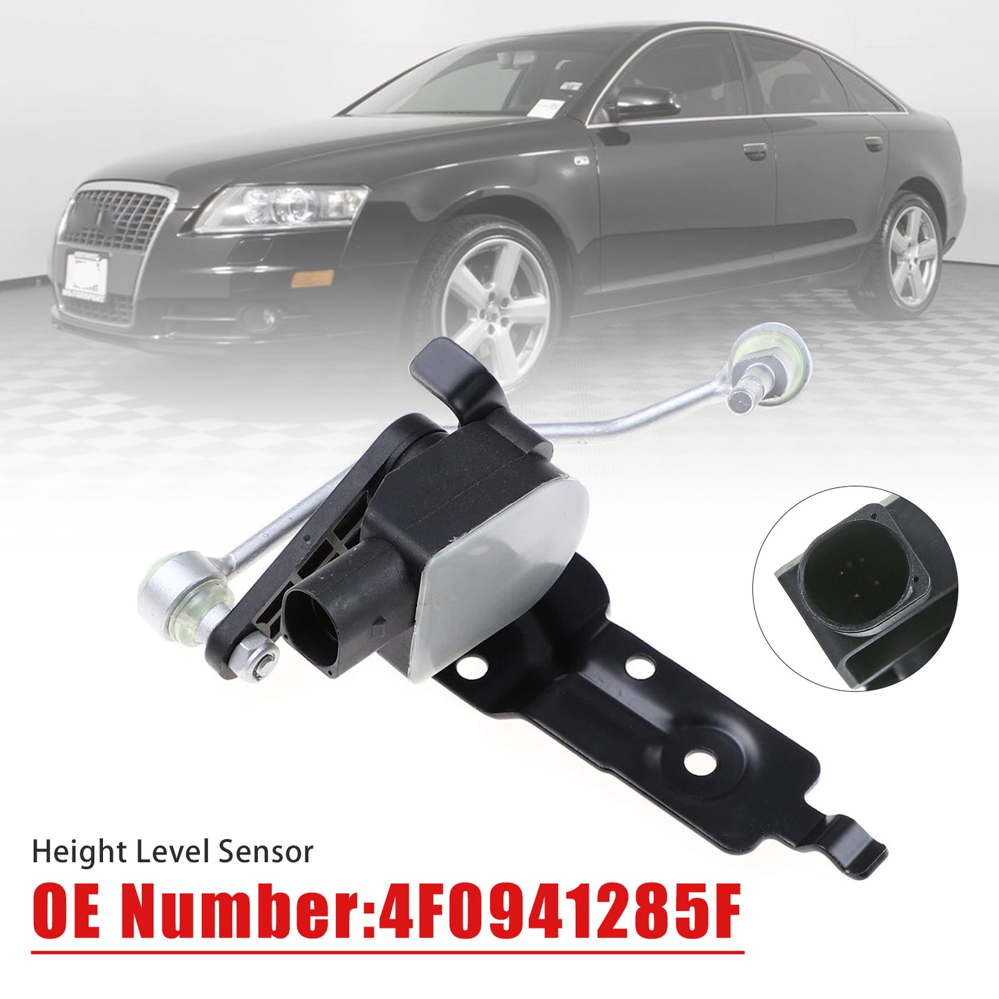 2006-2008 Audi A6 Quattro 4F0941285F Front Left Headlight Level Sensor