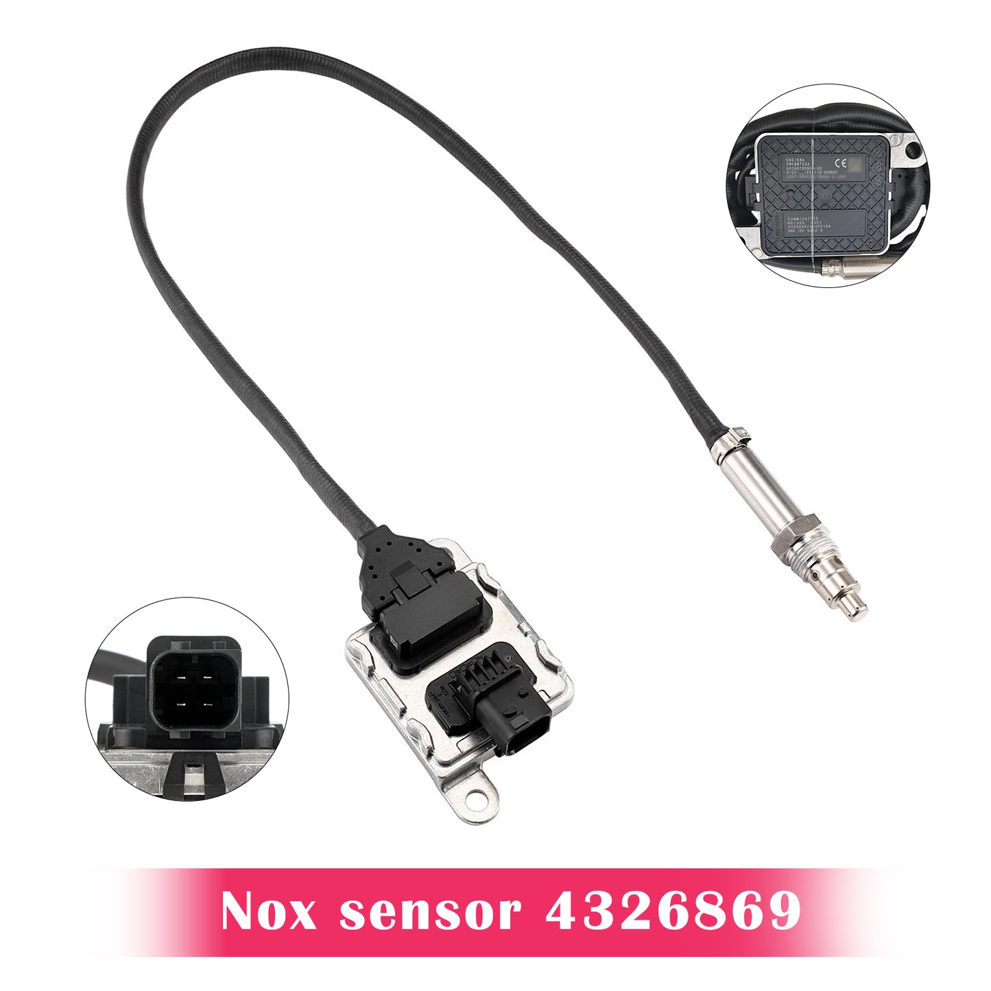 Cummins 4326869 2872947 Nitrogen Oxide NOx Sensor