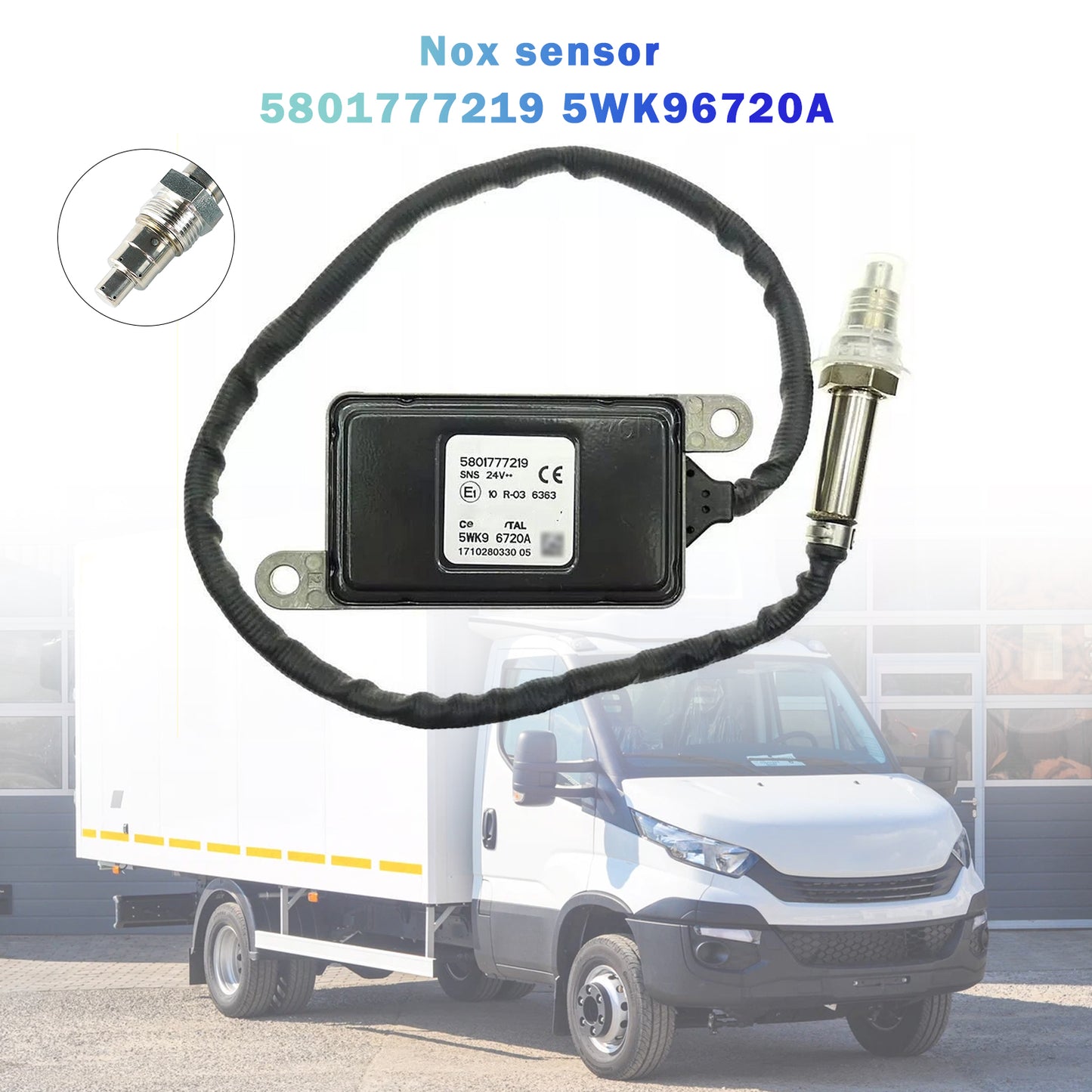 IVECO DAILY 5801777219 5WK96720A 24V Nitrogen Oxide NOx Sensor