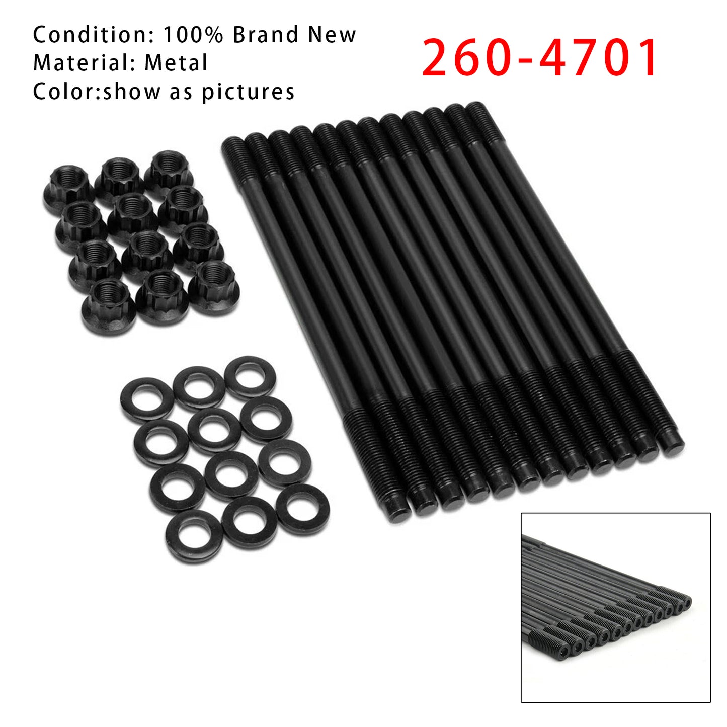 Subaru Impreza WRX STi EJ20 EJ25 DOHC 260-4701 Cylinder Head Stud Kit