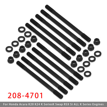 Honda Acura K20 K24 K SeriesK Swap RSX Si 208-4701 Cylinder Head Stud