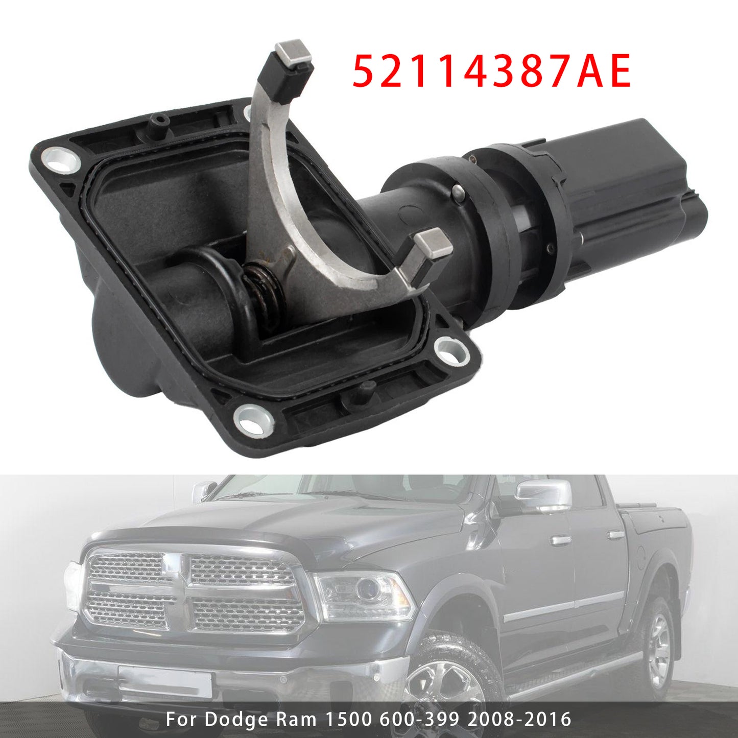 2008-2016 Dodge Ram 1500 52114387AE Front Differential 4WD Lock Axle Actuator