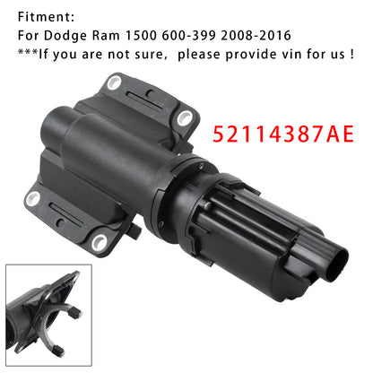 2008-2016 Dodge Ram 1500 52114387AE Front Differential 4WD Lock Axle Actuator