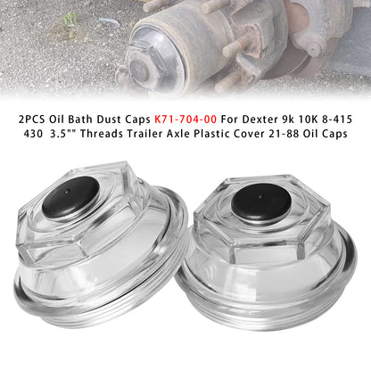 2009-07+ drum number 8-415 K71-704-00 2PCS Oil Bath Dust Caps