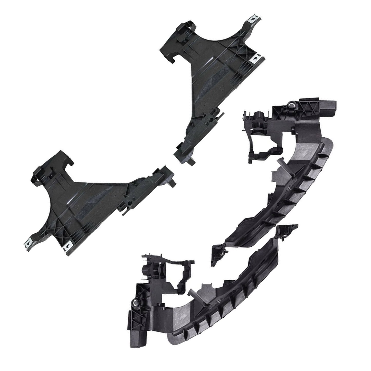 2013-2016 Audi A4 Quattro Facelift 8T0941453B 4PCS Front Headlight Mount Support Plate Bracket