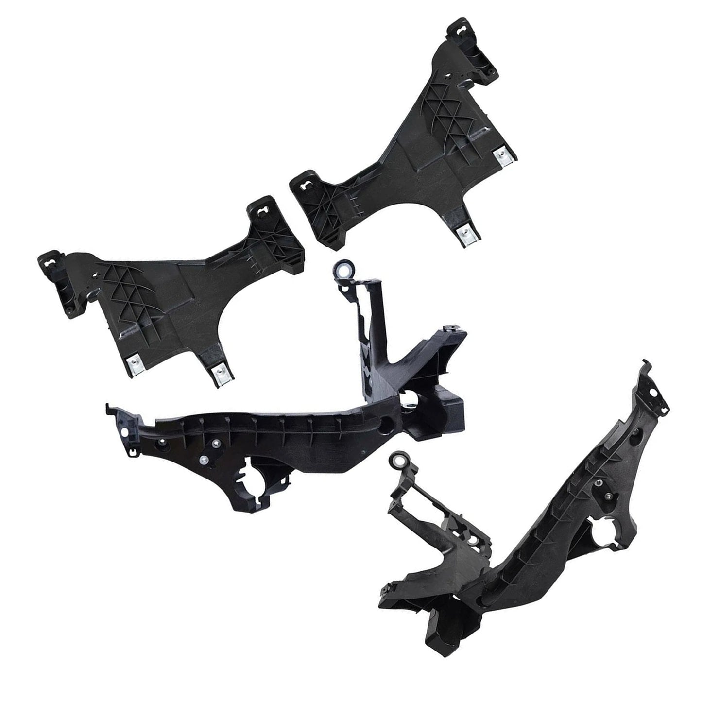 2013-2016 Audi A4 Quattro Facelift 8T0941453B 4PCS Front Headlight Mount Support Plate Bracket