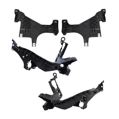 2013-2016 Audi A4 Quattro Facelift 8T0941453B 4PCS Front Headlight Mount Support Plate Bracket