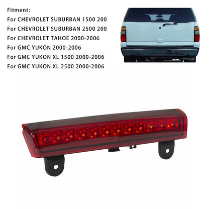 2000-2006 Chevy Tahoe Suburban Rear LED 3rd Third Brake Light Lamp