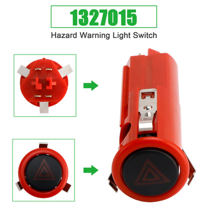Scania 4 Series 1327015 Z4Y46634 Hazard Warning Light Switch