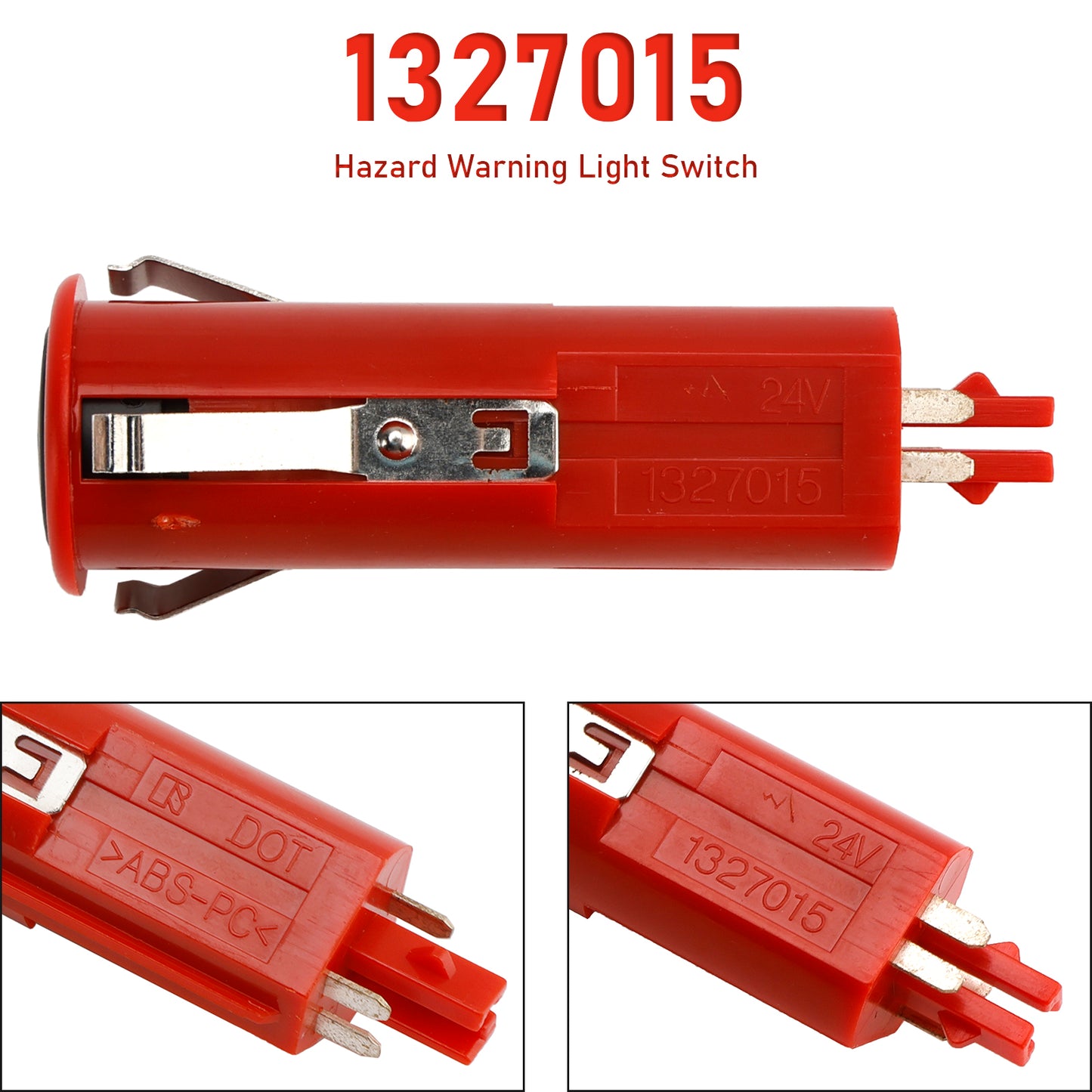 Scania 4 Series 1327015 Z4Y46634 Hazard Warning Light Switch