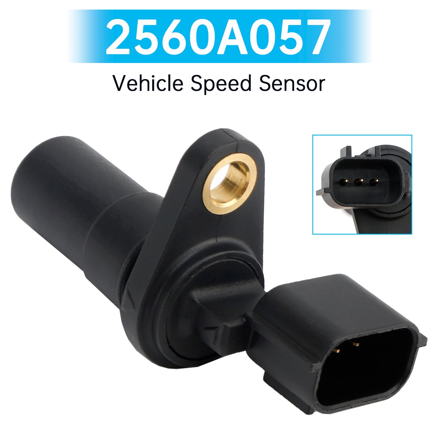 2007-2019 Mitsubishi CJ + CF LANCER 2.0L 4B11 Manual 2560A057 Vehicle Speed Sensor