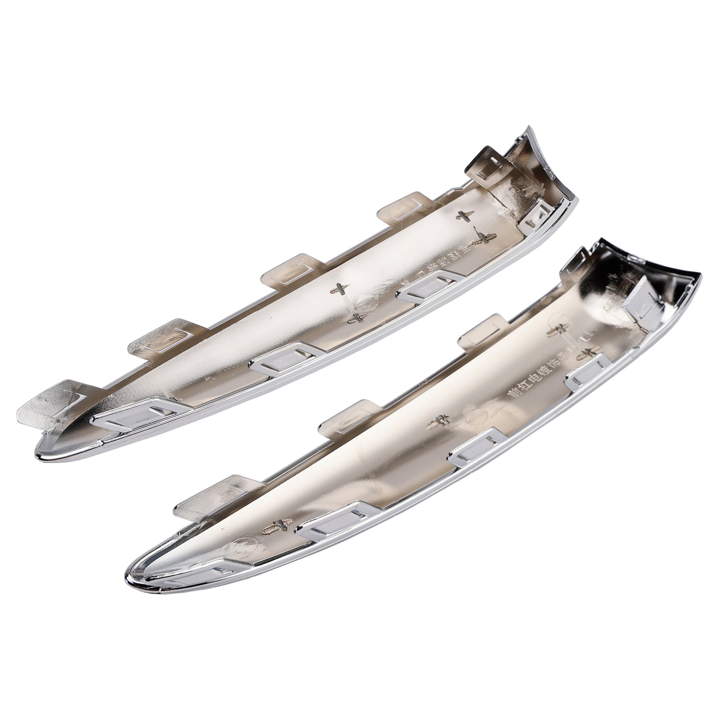 2015.08-2020 Fiat 500 Lounge 735642306 Front Bumper Moulding Chrome