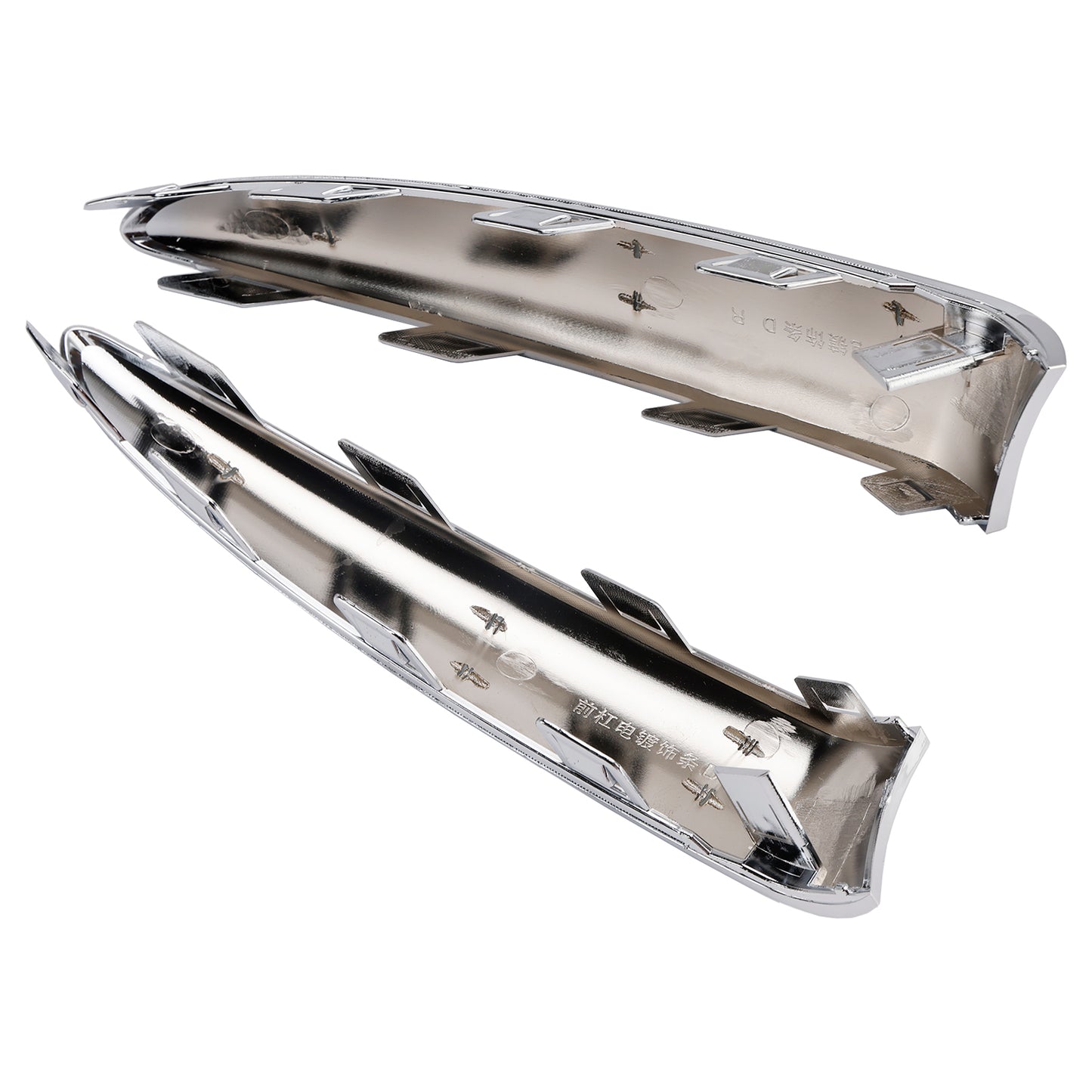 2015.08-2020 Fiat 500 Lounge 735642306 Front Bumper Moulding Chrome