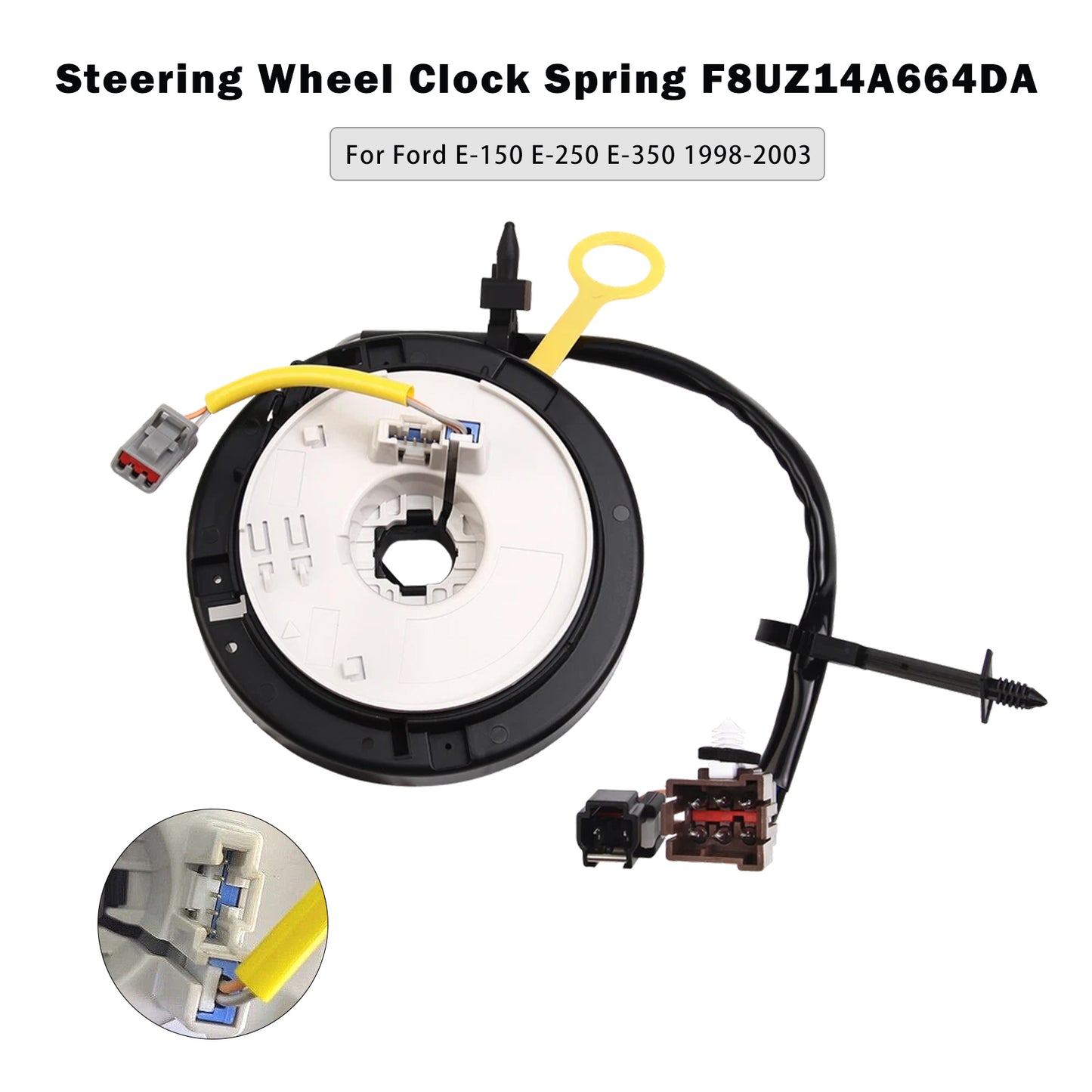 1998-2003 Ford E-150 F8UZ-14A664-DA Steering Wheel Clock Spring