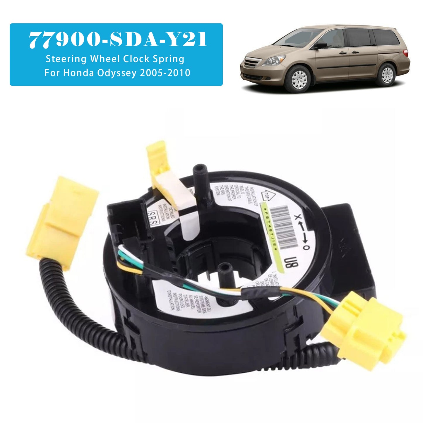 2005-2010 Honda Odyssey 77900-SDA-Y21 Steering Wheel Clock Spring