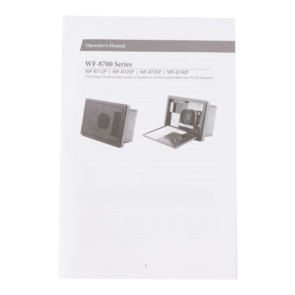 RV Camper And Various Recreational Vehicles WF-8735-AD RV Converter Charger 30 Amp Power Center Support Auto Detect 35 Amp DC Output wf-8735 Battery Charger