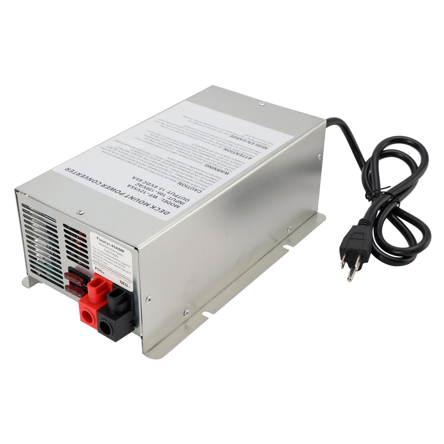 RV Trailer Camper WF-9865-MBA 65 Amp WF-9865 Power Converter ChargerOutput wf-8735 Battery Charger