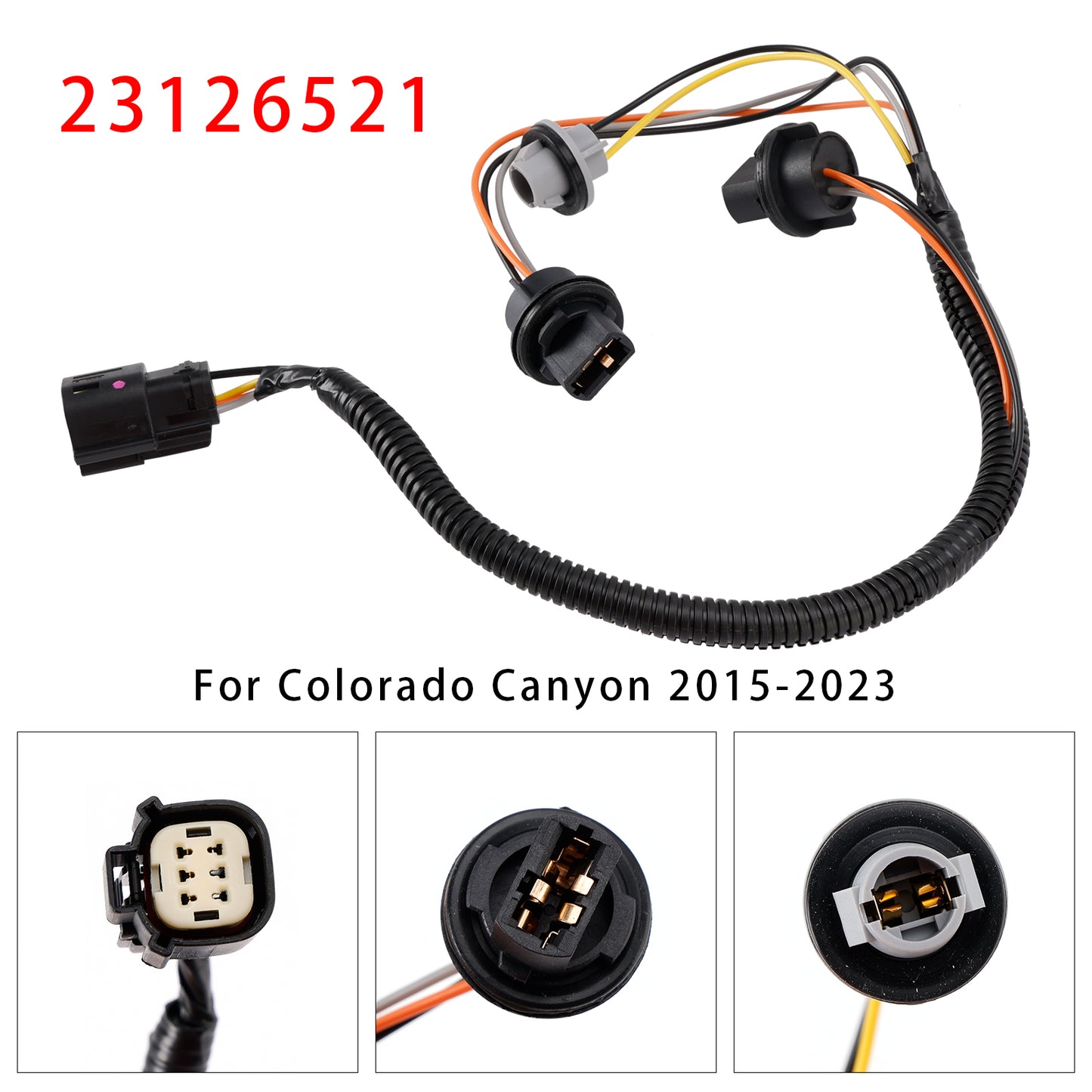 2015-2023 Colorado Canyon 23126521 Tail Light Wiring Harness
