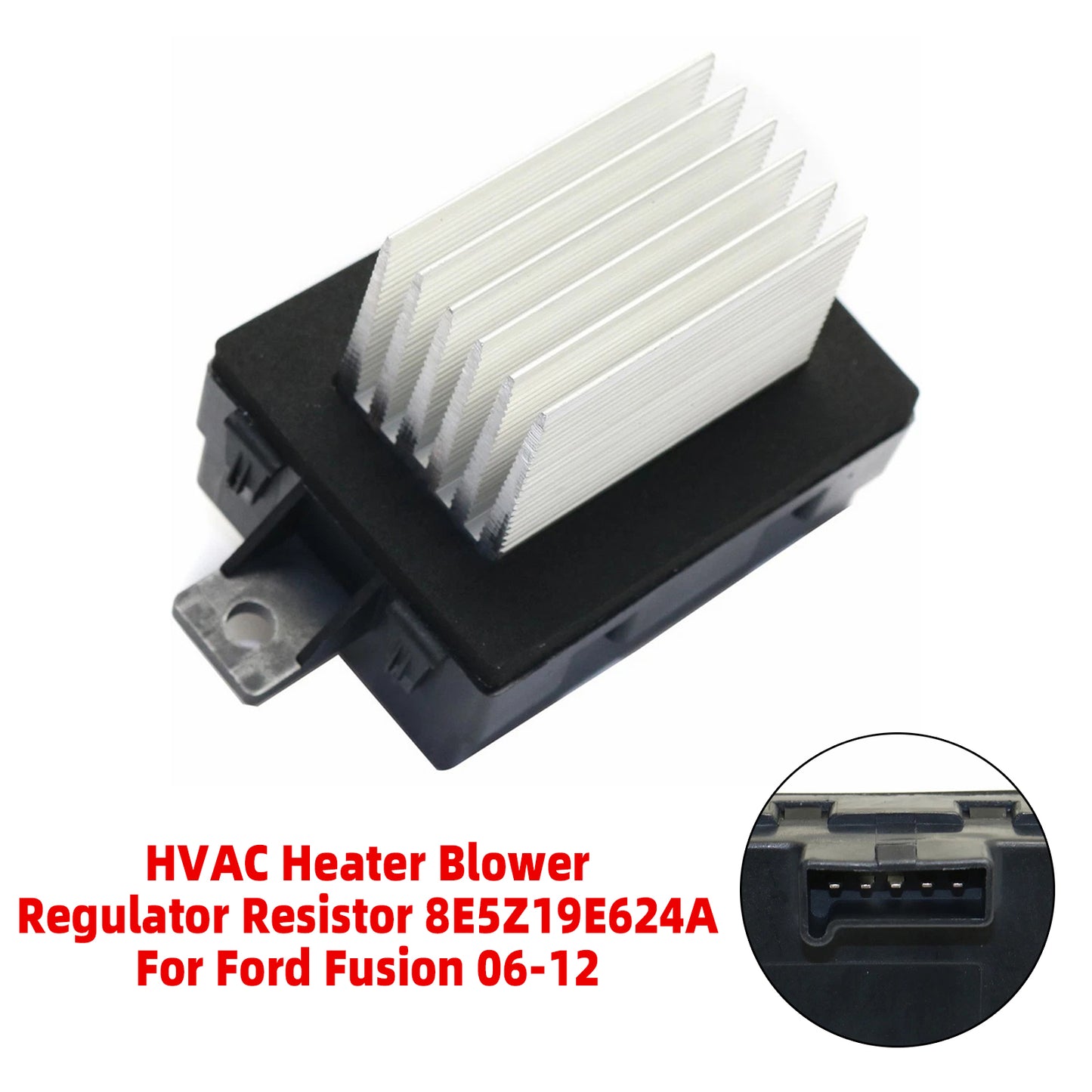 2006 Lincoln Zephyr 3.0L 6E5Z19E624AA HVAC Heater Blower Regulator Resistor