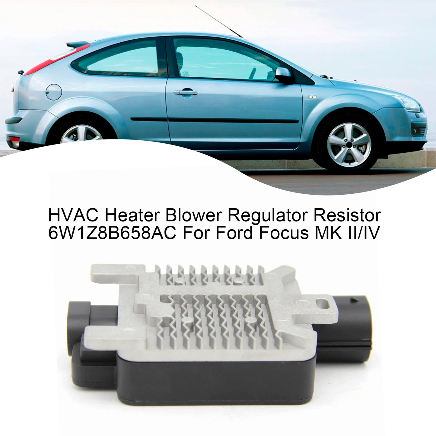 2006-2011 Ford Crown Victoria 4.6L 6W1Z8B658AC HVAC Heater Blower Regulator Resistor