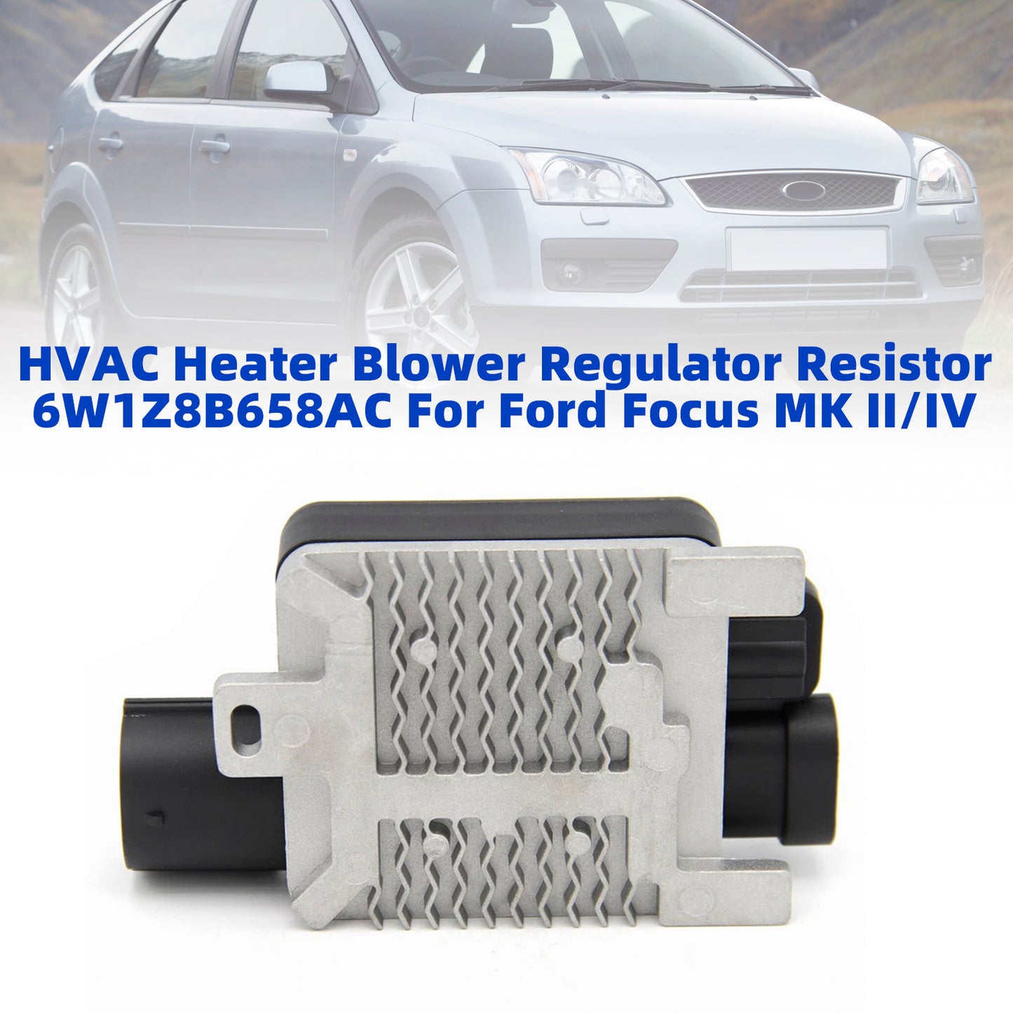 2006-2011 Ford Crown Victoria 4.6L 6W1Z8B658AC HVAC Heater Blower Regulator Resistor