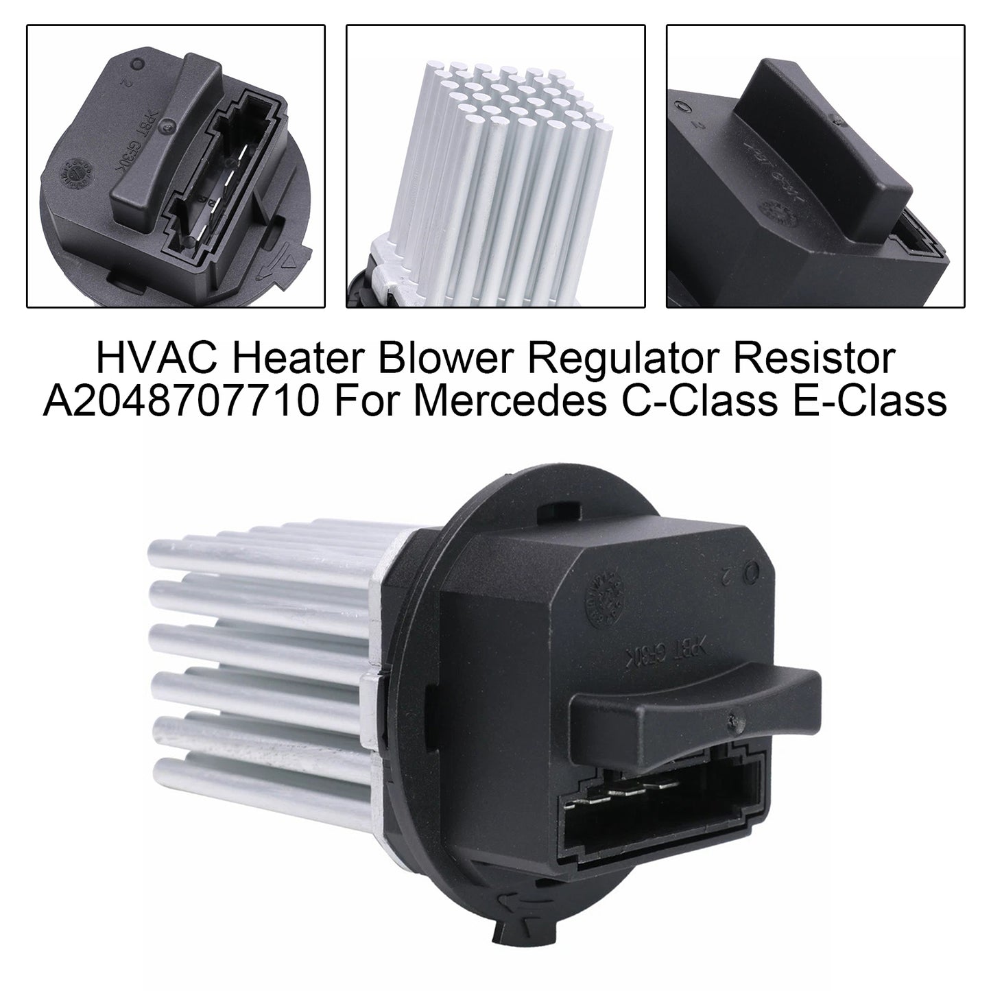 2007-2014 Mercedes C-Class Sedan W204 2048707710 HVAC Heater Blower Regulator Resistor